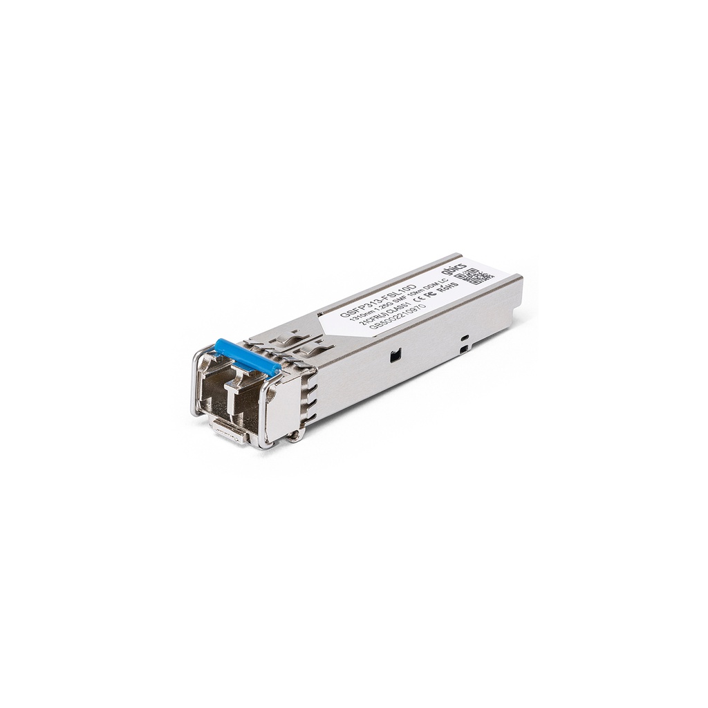 Módulo transceptor/Transceiver óptico SFP-1G-LX, 1000BASE-LX SFP 1310nm 10km DOM LC dúplex MMF/SMF