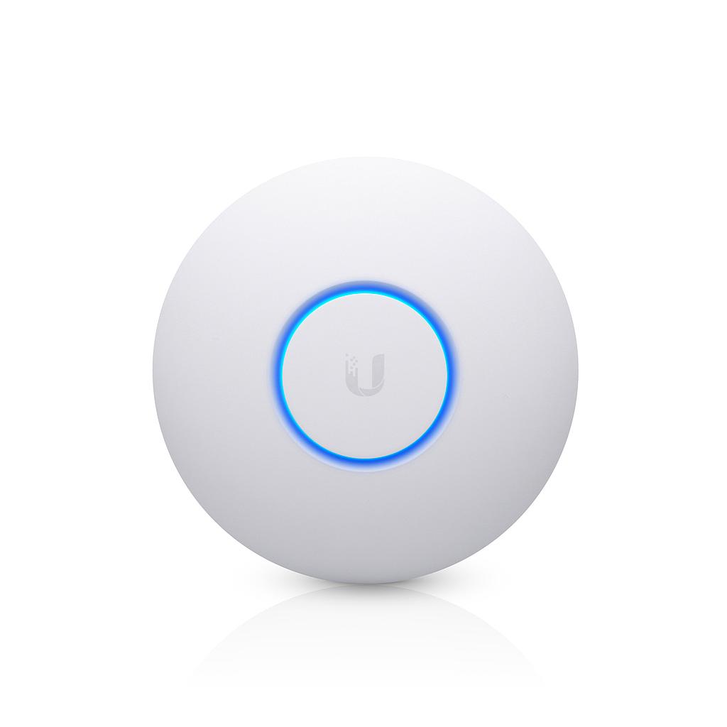 Ubiquiti - Access Point UniFi 802.11ac Wave 2, MU-MIMO4X4 con antena Beamforming, hasta 1.7 Gbps, para interior PoE 802.3af, soporta 200 clientes