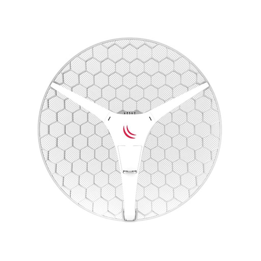 [RBLHG-5HPnD-XL] Mikrotik - LHG XL HP5 Doble cadena eXtra Large High Power 27dBi 5GHz CPE / Antena integrada punto a punto con RouterOS L3, Version International