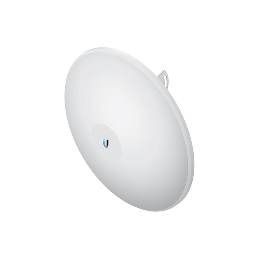 [PBE-5AC-500] Radio con antena direccional integrada tipo plato, PowerBeam AC 500 AirMax, punto a punto (PtP) de 5 GHz, 27 dBi, + 450 Mbps 25 kms., marca Ubiquiti.