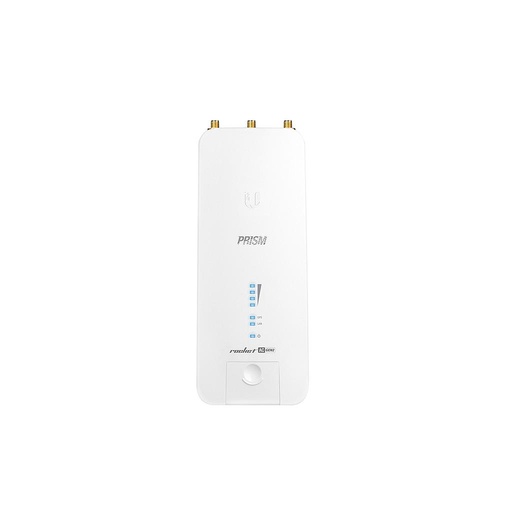 [RP-5AC-GEN2] Radio base Rocket Prisma AC Gen2, 5 GHz, enlaces PtMP y PtP tecnología AirMax y AirPrism, +500 Mbps +50 clientes, marca Ubiquiti.