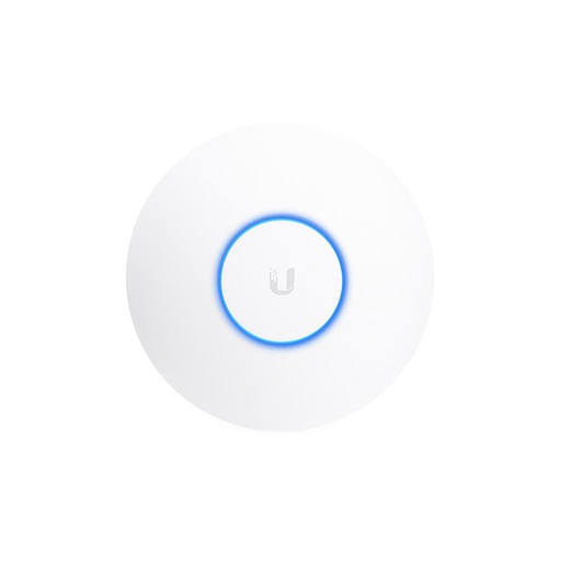 [UAP-AC-HD] Access Point Wi-Fi 5 Unifi, alta densidad de usuarios, doble banda, 8x8(DL MU-MIMO), Uplink GbE, PoE, +500 clientes, montaje techo y pared, 140 m², marca Ubiquiti.
