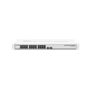 CSS326-24G-2S + RM SwOS alimentado con conmutador Gigabit Ethernet de 24 puertos con dos puertos SFP + en estuche de montaje en rack de 1U, marca Mikrotik