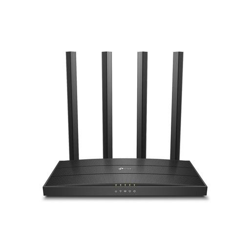 [Archer C80] RouterWi-Fi de doble banda AC1900 600 Mbps a 2,4 GHz + 1300 Mbps a 5 GHz, 4 antenas, 1 puerto WAN Gigabit + 4 puertos LAN Gigabit, marca TP-Link