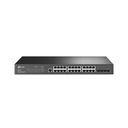 Switch administrable L2 de 24 puertos Gigabit y 4 puertos SFP, marca TP-Link