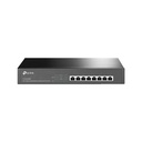 Switch de 8 puertos Gigabit con PoE + para escritorio / montaje en rack, marca TP-Link