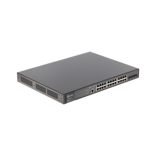 [TL-SG3428MP] Switch administrable L2, JetStream, 28 puertos Gigabit con PoE+ en 24 puertos, marca TP-Link