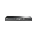 Switch Smart Gigabit JetStream de 24 puertos PoE+ y 4 ranuras SFP, para rack, marca TP-Link