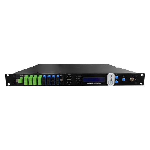 [EDFA-8X19] EDFA de 8 puertos 19dBm WDM FTTX, marca PRISMA