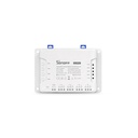 SONOFF 4CHPROR3 - Interruptor inteligente independiente/mutuo, 4 gangs, 100-240V AC 50/60Hz, 40A/8800W/Total, WiFi, RF 433MHz.