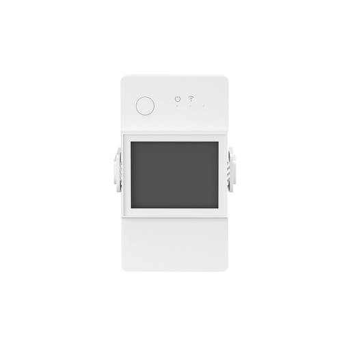 [POWR320D] Medidor de potencia, voltaje y corriente inteligente POWR320D,  20A con pantalla LCD, protector contra sobre descargas, datos históricos 6 meses, WiFi, 100-240V, color blanco , marca Sonoff