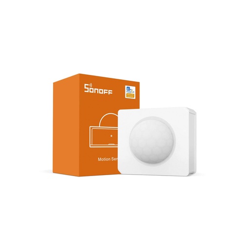 [SNZB-03] SONOFF SNZB-03 - Sensor de movimiento, incluye batería, detección de 110 grados ≤ hasta 6m, requiere Zigbee Bridge.