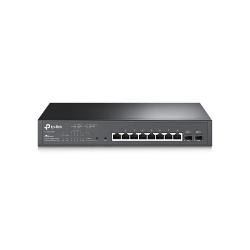 [TL-SG2210MP] Switch de 10 puertos, 8 puertos Gigabit PoE+, 2 puertos SFP, administrable L2