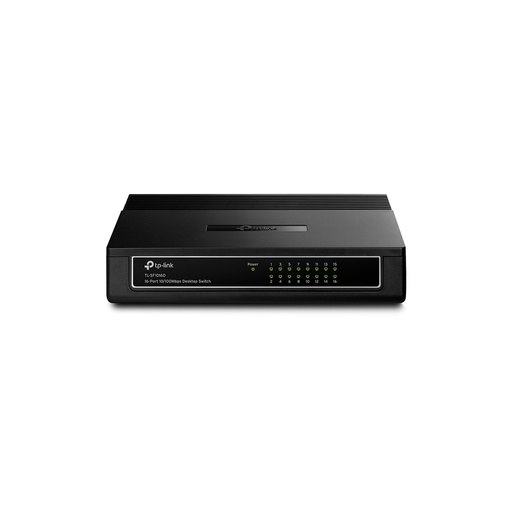 [TL-SF1016D] Switch de 16 puertos a 10/100Mbps de escritorio, Marca TP-LINK
