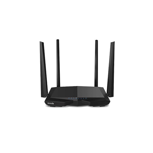 [AC6] Router AC6 Wi-Fi doble banda 1167 Mbps, 2.4 GHz - 5 GHz, puertos: 1 WAN FE, 3 LAN FE,  tecnología MU-MIMO y Beamforming+, antenas: 4x6dBi, marca Tenda.