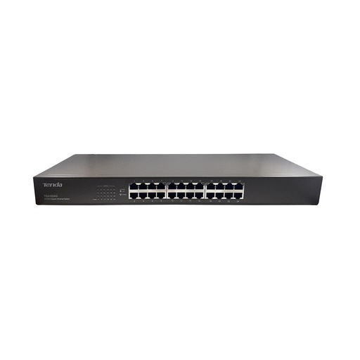 [TEG1024D] Switch TEG1024D, 24 puertos Gigabit Ethernet, montaje en rack marca Tenda.
