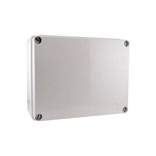 [TB-AGR-2230] Caja plástica de registro 22x30x12 cms., IP65 con sellos de goma, color Ivory, marca Tibox.