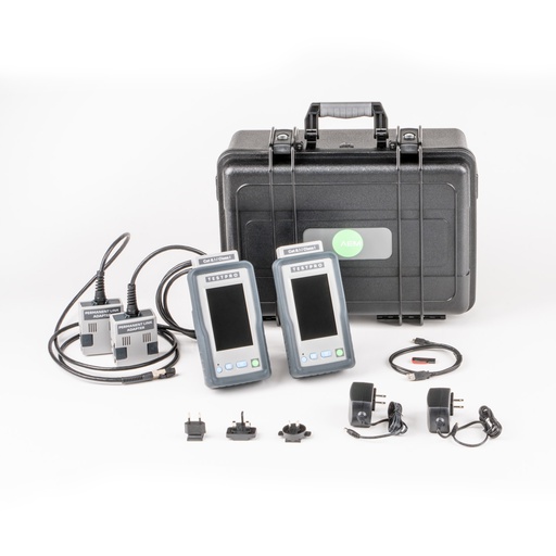 [TESTPRO-K50E] Certificador de Cableado Estructurado TESTPRO-K50E, incluye kit para certificar canales y enlaces permanentes, marca AEM.