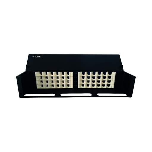 [3C-ODF-S48] Organizador para fibra óptica (ODF) para rack 48 puertos SC, marca Nextlink