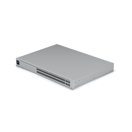 [USW-Pro-Aggregation] Switch USW-Pro-Aggregation de alta capacidad, capa 3, 32 puertos, (28) 1/10G SFP+ y (4) 1/10/25G SFP28, marca Ubiquiti.