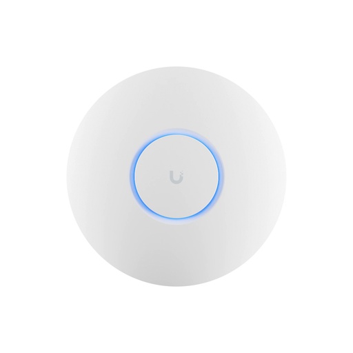 [U6+] Access Point Wi-Fi 6 Unifi, compacto bajo costo, doble banda, 4x4(DL MU-MIMO), Uplink GbE, PoE 802.3af, +300 clientes, montaje techo, 115 m², marca Ubiquiti.