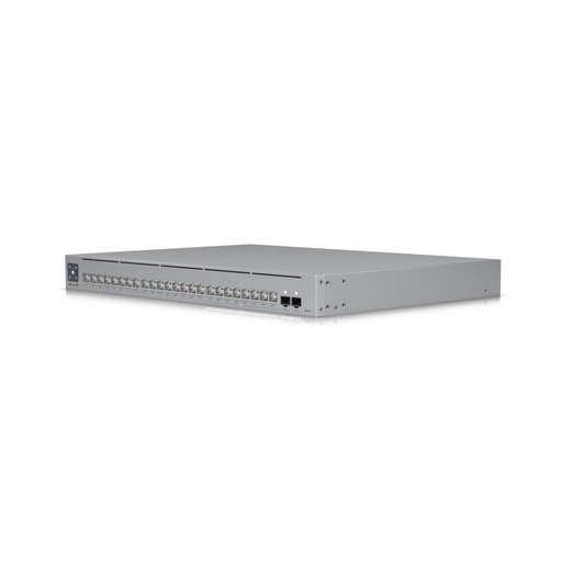 [USW-Pro-Max-24-PoE] Switch Unifi Professional Max 24 puertos Etherlighting, Capa 3 administrable, puertos: (8) 2.5 GbE RJ45 PoE++, (16) GbE RJ45 incluye (8) PoE+ y (8) PoE++, (2) 10G SFP+, 400W, marca Ubiquiti.