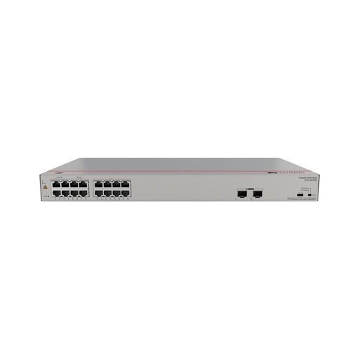 [98012197] Switch Gigabit No Administrable PoE S110-16LP2SR, 16 puertos 10/100/1000 Mbps (PoE) , 2 Puertos SFP Uplink , 124W , marca Huawei