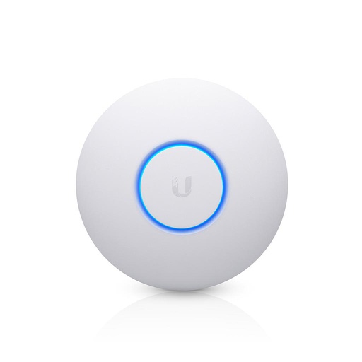 [UAP-nanoHD] Ubiquiti - Access Point UniFi 802.11ac Wave 2, MU-MIMO4X4 con antena Beamforming, hasta 1.7 Gbps, para interior PoE 802.3af, soporta 200 clientes